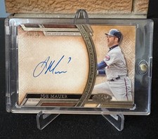 2015 Topps Tier One, JOE MAUER, Gold, Auto, /50, #AA-JMR