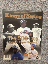 MLB Ultimate Sports KINGS OF SWING Magazine The 500 Club - Ruth, Aaron - LotM010