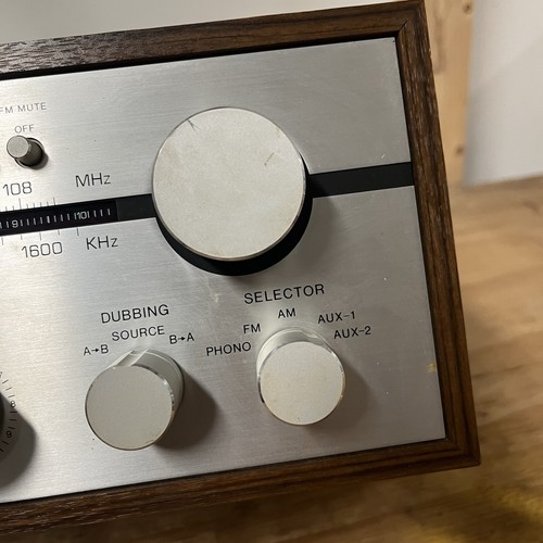 VINTAGE Silver Face WINTEC LUXMAN R-1015 STEREO RECEIVER 1970'S - Picture 11 of 23