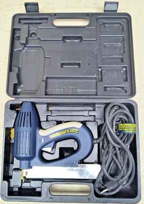Arrow Electro-Matic Nail Master 2 Electric Brad Nail Gun W/ Case Fair Shape