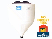 15 Gallon Cone Bottom Inductor Tank No Stand MDPE Full Drain 1-1/2" FPT