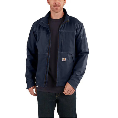 Men's Carhartt 3XL FR JACKET FLAME RESISTANT Model No. 0J2179-FRM $244 Navy