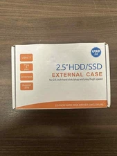 2.5 Inch HDD/SSD External Case Hard Disk Driver Enclosure USB 3.0 Very Good