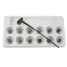 7 Star Needle Plum Blossom Dermal Hammer Set 13pcs Replaceable Heads Kit Therapy
