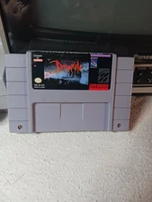 Bram Stokers Dracula  Super Nintendo SNES Authentic Cartridge Tested  8A