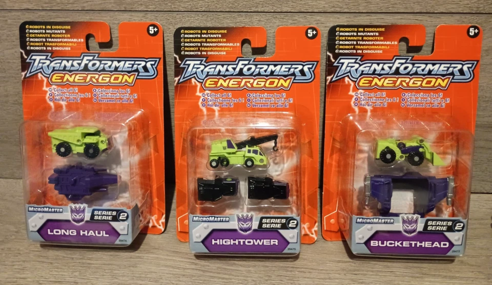 Transformers Energon Micromaster Series 2 2004 Constructicons Devastator Re-seal - Image 4 of 4