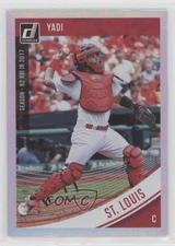 2018 Panini Donruss Variations Stat Line Season 38/220 Yadier Molina (Yadi) 0c6