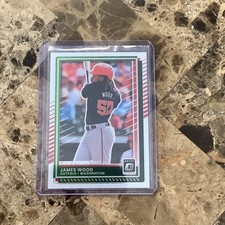 2025 Donruss Optic #41 James Wood Nationals A-38