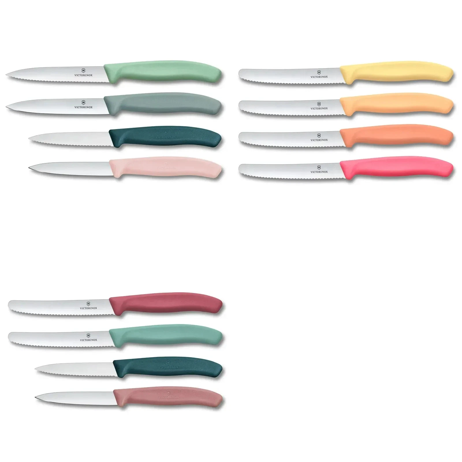 VICTORINOX Paring, Tomato & Table Knife Set 8cm 11cm 4pcs Swiss Classic Fr Japan
Opens in a new wind