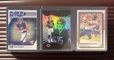 Rome Odunze 3 Card Lot Including 2 Rookie Cards Play Action, Illusions & Donruss