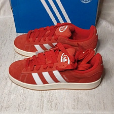 adidas Originals Campus 00s Men  s Suede Sneakers Red/White US 11 H03474