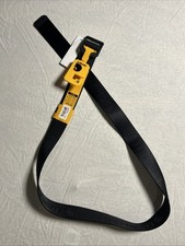 Carhartt Nylon 36mm Webbing Ladder Lock Belt Black Heavy Duty Size XL 42-44.B1 4