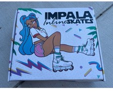    Impala   Women  s Lightspeed Inline White Roller Skates Size 10 USA Vegan New