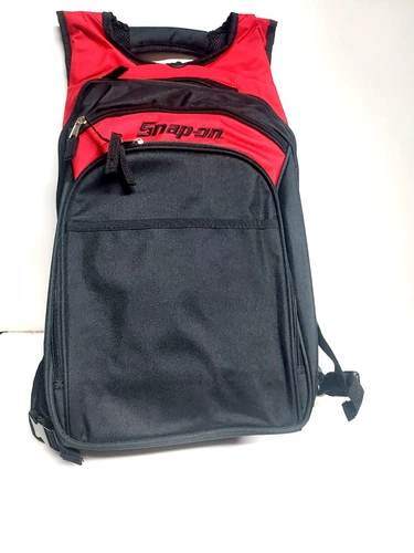 Snap On Tools Black/Red Backpack Brand New in original Packing. Books, Laptop.