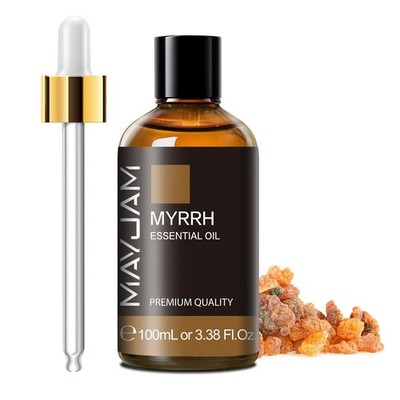 MAYJAM 100 mL Myrrh Essential Oil 100% Pure Undiluted Natural Aromatherapy Skin