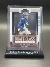 2023 Panini Contenders - Draft Class Contenders Jalin Hyatt #12 (RC)