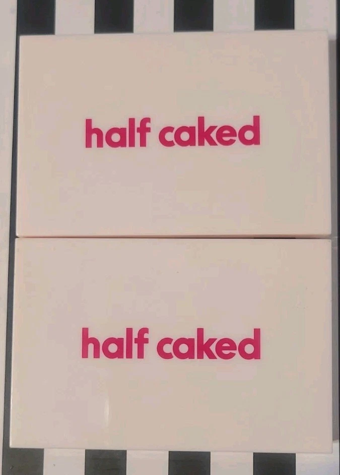 HALF CAKED LOT OF 2 DUALITY 1 EYE & CHEEK PALETTES 7 SHADES EACH NIB - Image 4 of 4