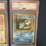 1997 Pokémon Japanese Jungle Vaporeon Holo #134 PSA 7 NM WOTC Vintage 🔥