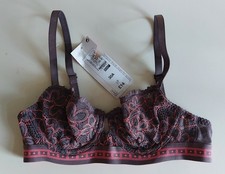 NEW M&S Boutique Brown Underwired Nonpadded Bra 30A