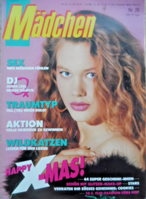 MÄDCHEN 26 - 6.12. 1989 Jermaine Steward Danz DJs Lambada Poster Mode Pop Bravo