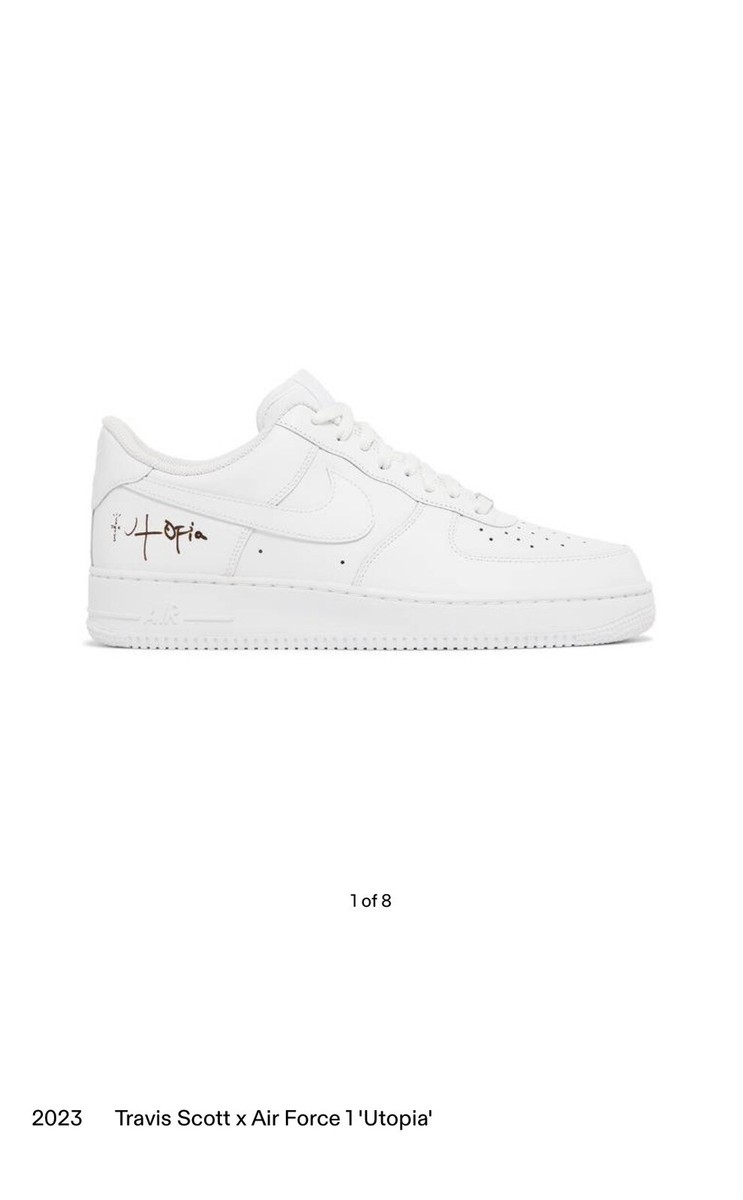 Size 13 - Nike Air Force 1 '07 x Travis Scott Low Utopia | eBay