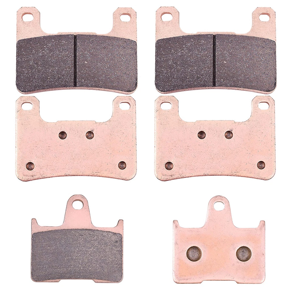 Pastillas de freno sinterizadas con base de cobre para motocicleta Suzuki GSXR600 GSXR750 GSXR1000 Foto 2 de 4
