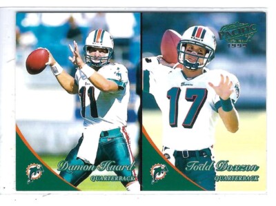 1999 Paciic Damon Huard / Todd Doxzon - Miami Dolphins | eBay