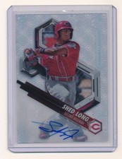 SHED LONG 2018 BOWMAN HIGH TEK PROSPECT AUTOGRAPH RC AUTO *CINCINNATI REDS*