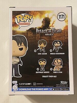 Funko Pop Anime Attack on Teen Titan Formal Levi…