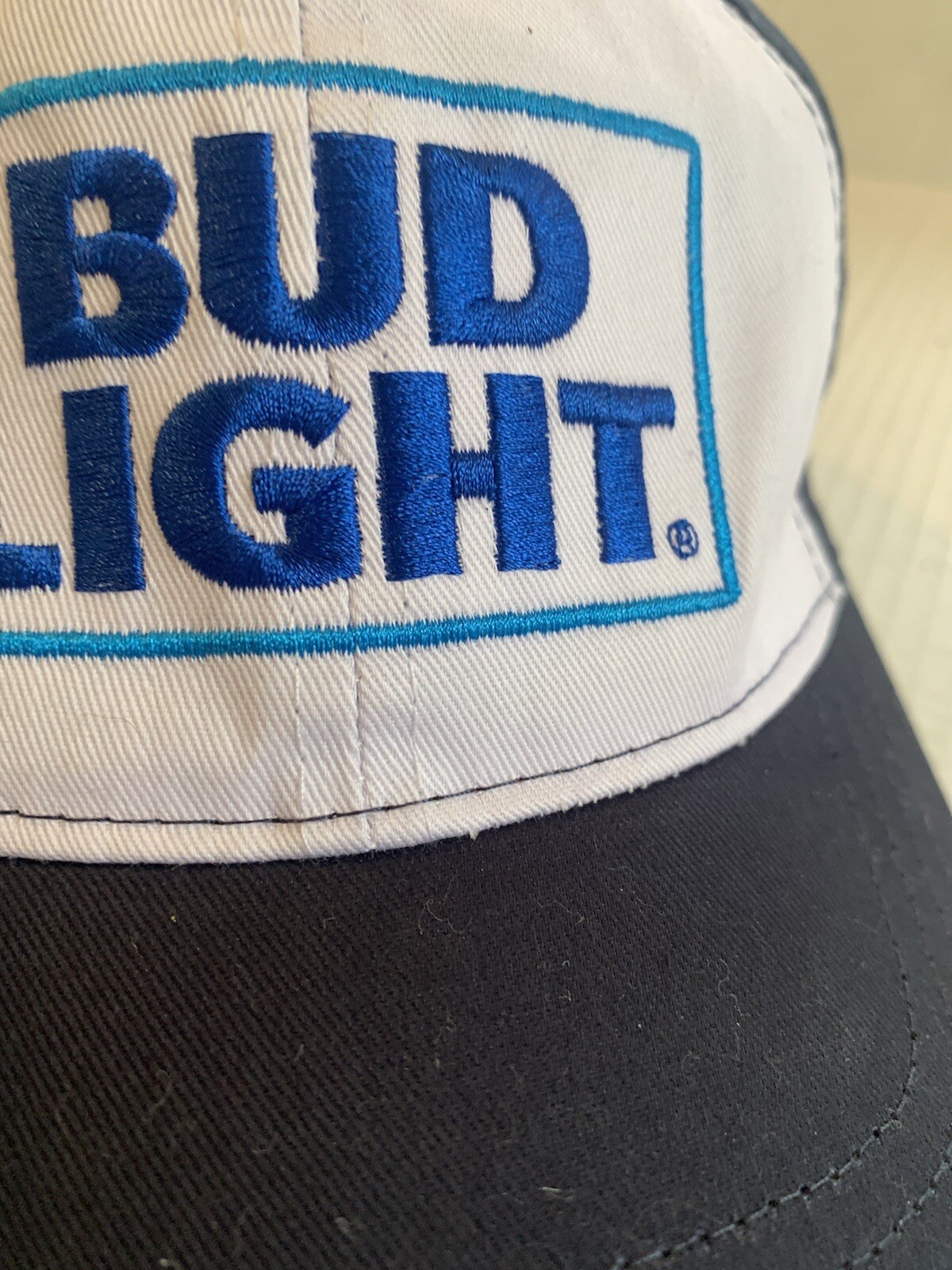 Bud Light Adjustable Strapback Baseball Cap Truck… - image 2