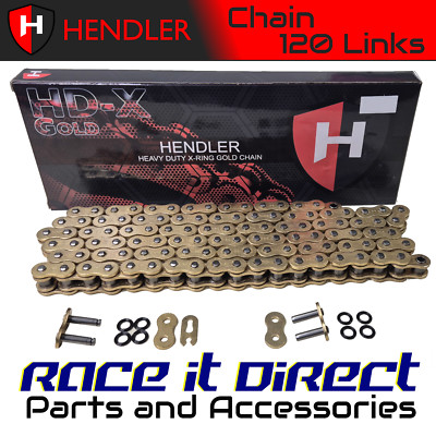 Chain for Honda NV400 C Steed (NC26) Japan All Years Gold X-Ring Hendler