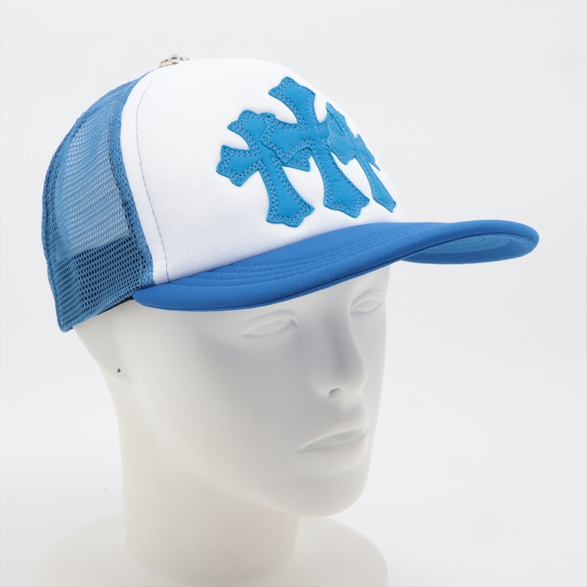 Chrome Hearts Trucker Cap Polyester ONE SIZE 53-60 Blue x Chrome Hearts Trucker Cap Polyester ONE SIZE 53-60 Blue x