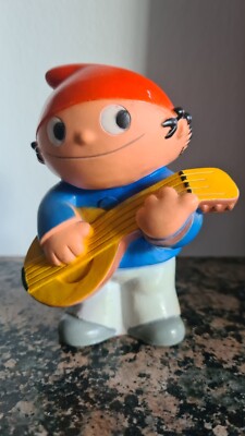 Mainzelmännchen Edi mit Gitarre