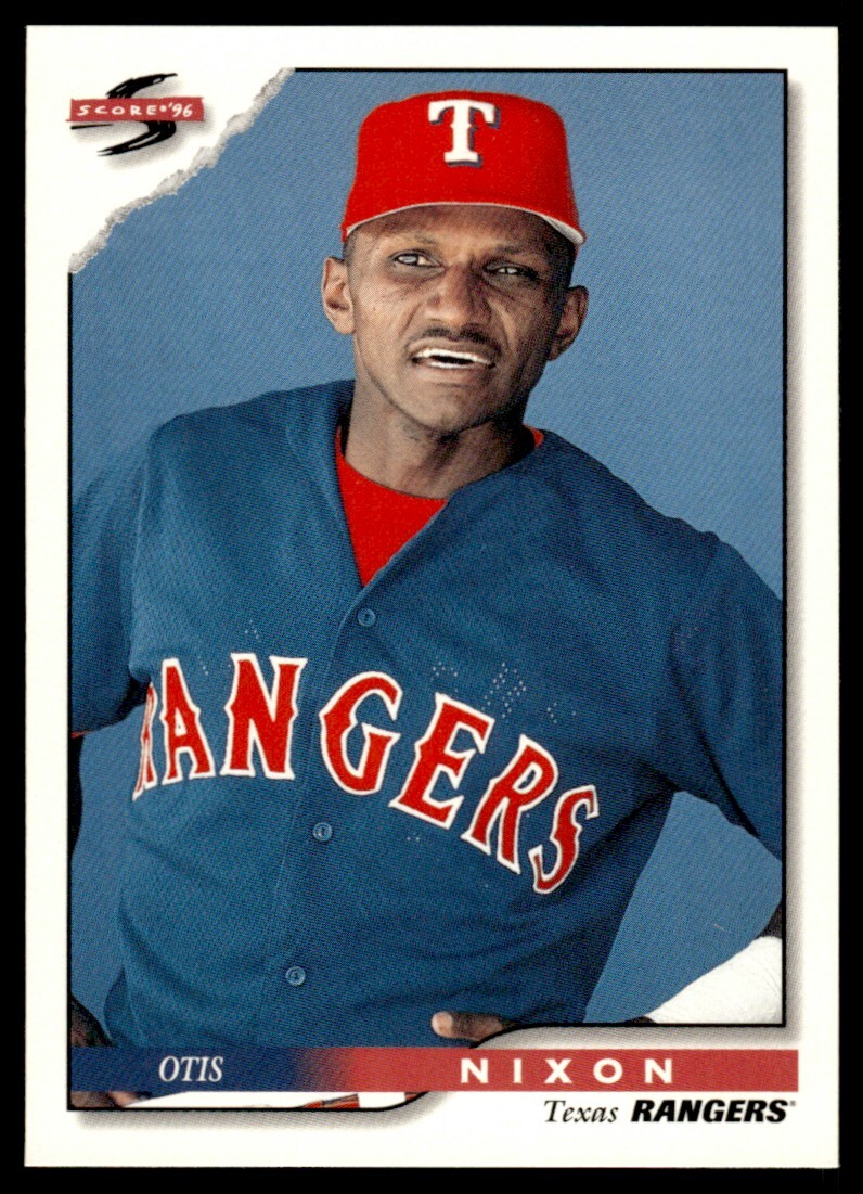 珍品　西鉄ライオンズ鉄腕稲尾　&　国鉄スワローズ 赤木　選手カード 1996 Score #113 Otis Nixon Texas Rangers | eBay