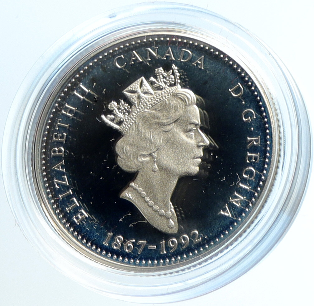 1992 CANADA NORTHWEST TERRITORIES Elizabeth II Proof Silver 1992 CANADA NORTHWEST TERRITORIES Elizabeth II Proof Silver
