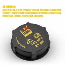 Engine Coolant Radiator Reservoir Tank Cap Single Custom for Ford Edge 15-21 EPG