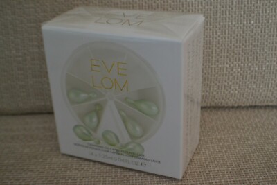 NEU UND VERPACKT versiegelt Eve Lom 14 x Reinigungsöl Kapseln im Reiseetui UVP 20£