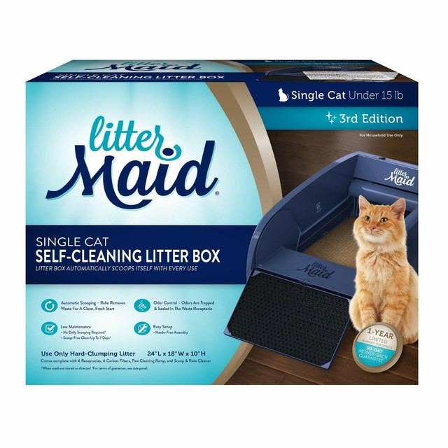 littermaid lm980 mega self cleaning litter box