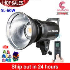 US Godox SL-60W 60Ws 5600K Bowens Mount Studio LED Video Light Continuous Lamp