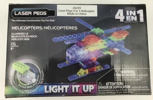 laser pegs helicopter 4 in 1