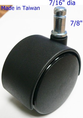 Ruota TELLURE Per Sedia, Attacco A Piastra In Nylon Grigio / Argento - Foto 2