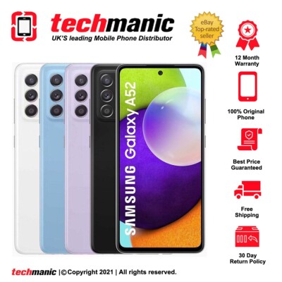 Samsung Galaxy A52 5G SM-A526/DS - 128GB (Dual SIM) - Blue