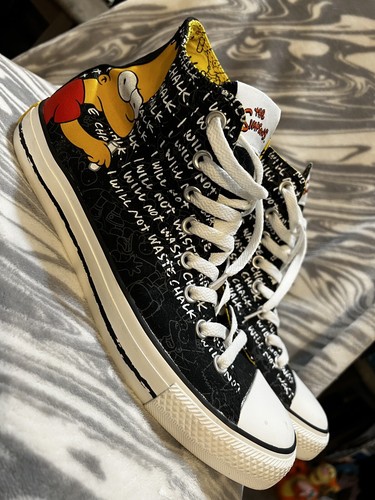 bart simpson converse