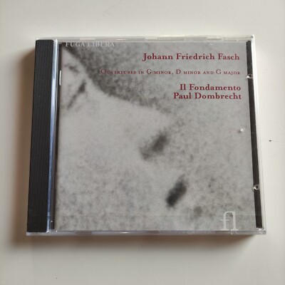Fasch - Ouvertüren g-Moll, d-Moll und G-Dur / 1 CD versiegelt / Fuga Libera