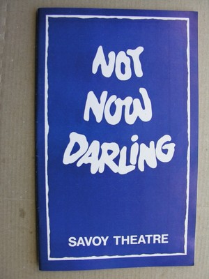 1980 NOT NOW DARLING Leslie Phillips, June Whitfield, Sylvia Sims, Andrew Sachs