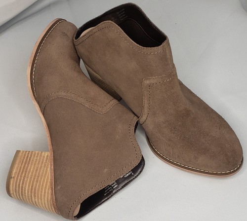 Sole Society Bootie Mule Size 8 Suede 