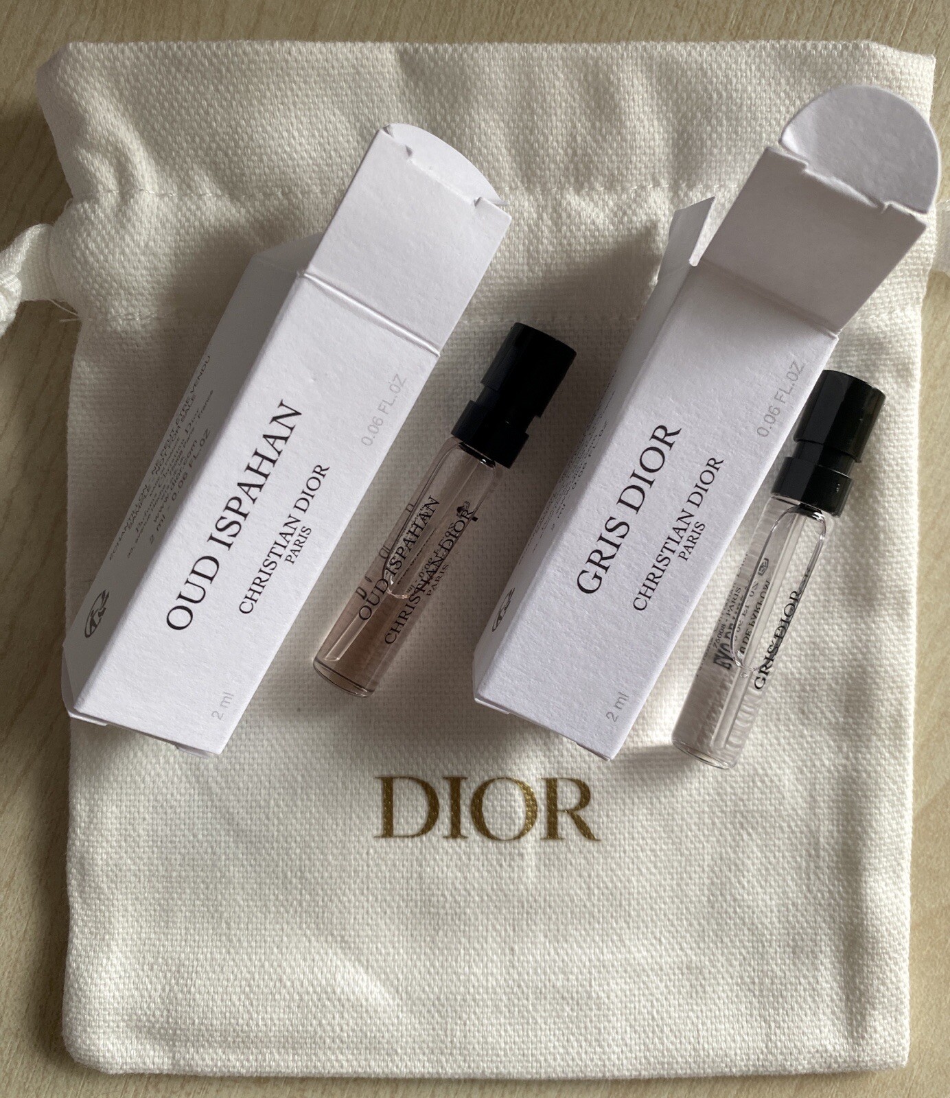 NEW Dior La Collection Privee OUD ISPAHAN 2ml Sample GRIS DIOR 2ml Sample BNIB eBay