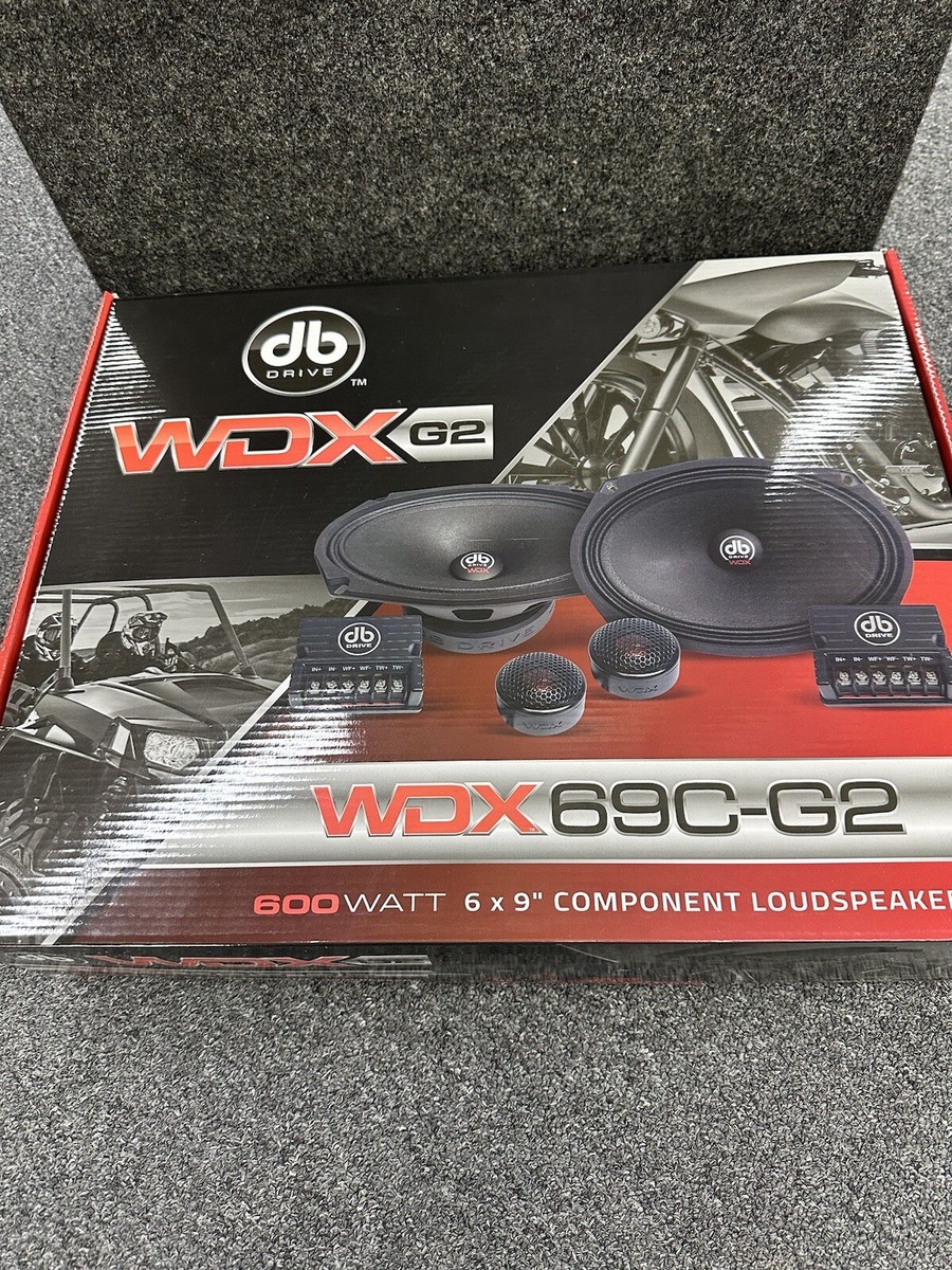 DB Drive WDX69C-G2 600 Watt 6x9'' Component Loudspeakers Midrange