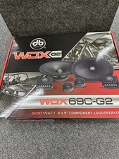 DB Drive WDX69C-G2 600 Watt 6x9'' Component Loudspeakers Midrange And Tweeters