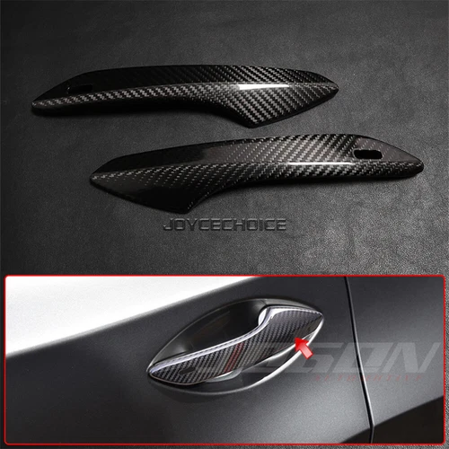 Carbon Fiber Outside Door Handle Cover For Lexus RC200t 300 350 RC F SPORT 15-19